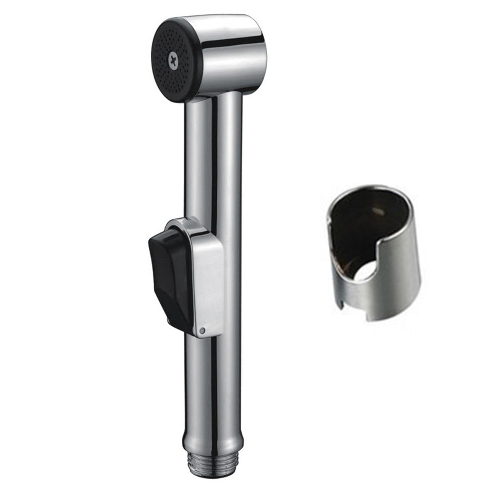 Adjustable Water Pressure - Bidet Sprayer for Toilet Ergonomic Bathroom Cleaning Spray for Feminine Hygiene Handheld Stainless Hose