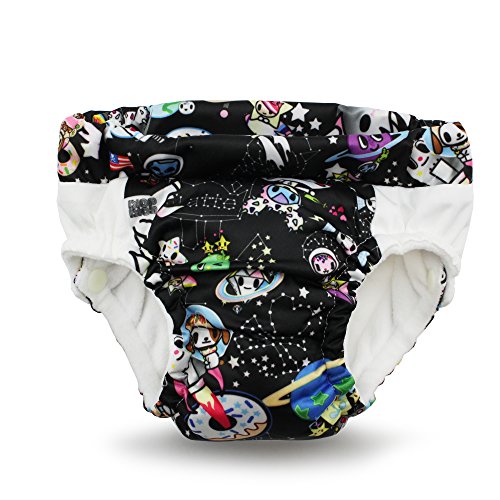 Image of Kanga Care Lil Learnerz Reusable Toilet Training Pants (XSmall - tokiSpace & Platinum)