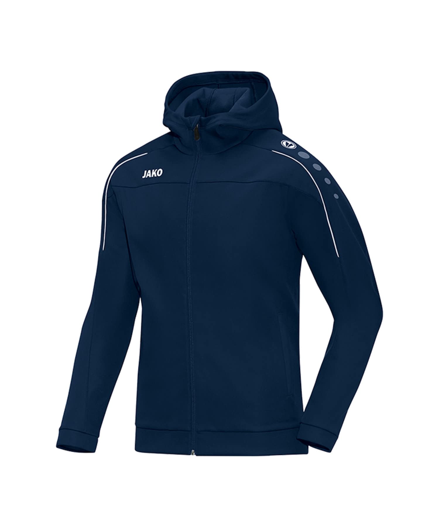 JAKO Women's Classico hooded jacket., womens, Hooded jacket, 6850, navy, 40