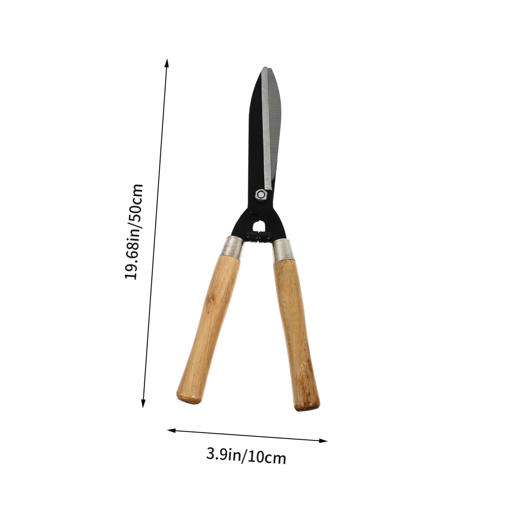 1pezzi Forbici Da Giardino Per Potatura Impugnatura in Legno Lame in Acciaio Temprato Affilate Utensili Per Innesto Per Alberi e Prato Forbici Da Siepe Ergonomiche Per Giardinaggio