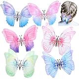 Butterfly Hair Clips Moving Butterfly Hair Clips Flutter Cute Colorful Blue Pink Butterfly Clip Hair