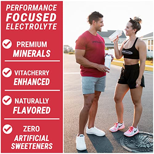 Image of PEScience Versalyte Electrolyte Hydration Packets, Sugar Free Electrolyte Powder with Magnesium, Taurine, Antioxidants, Trace Minerals, Low Sodium - Wild Berry with Stevia, 30 Servings