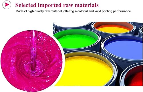 Universal Printer Ink Cartridges 250ML 8.79oz Black Color Refill Ink Replacement for HP Canon Lexmark Brother Ricoh Refillable Ink Cartridges and CISS Dye Ink with Syringe & Glove - Image 2