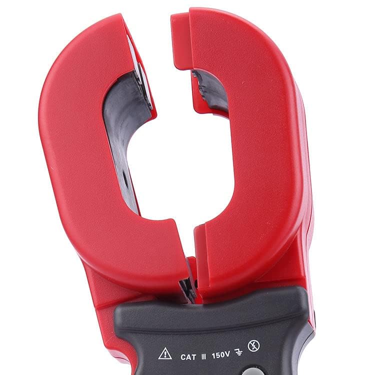 Clamp Earth Resistance Tester Large Range Ground Resistance Clamp Meter with Resistance Range 0.010Ω to 1200Ω Resistance Resolution 0.001Ω