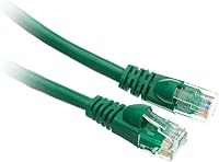 Vista 65 de CableWholesale Cable Ethernet Cat6, 24AWG, conector de placa dorada RJ45, 4 pares de cobre trenzado, par trenzado sin blindaje (UTP), cable de Blanco