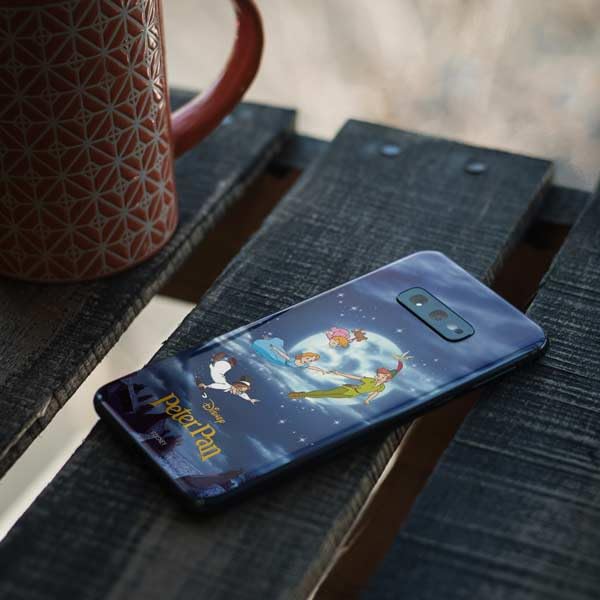 Skinit Decal Phone Skin Compatible with Galaxy S10e - Officially Licensed Disney Peter Pan Wendy and The Boys to Neverland Design4