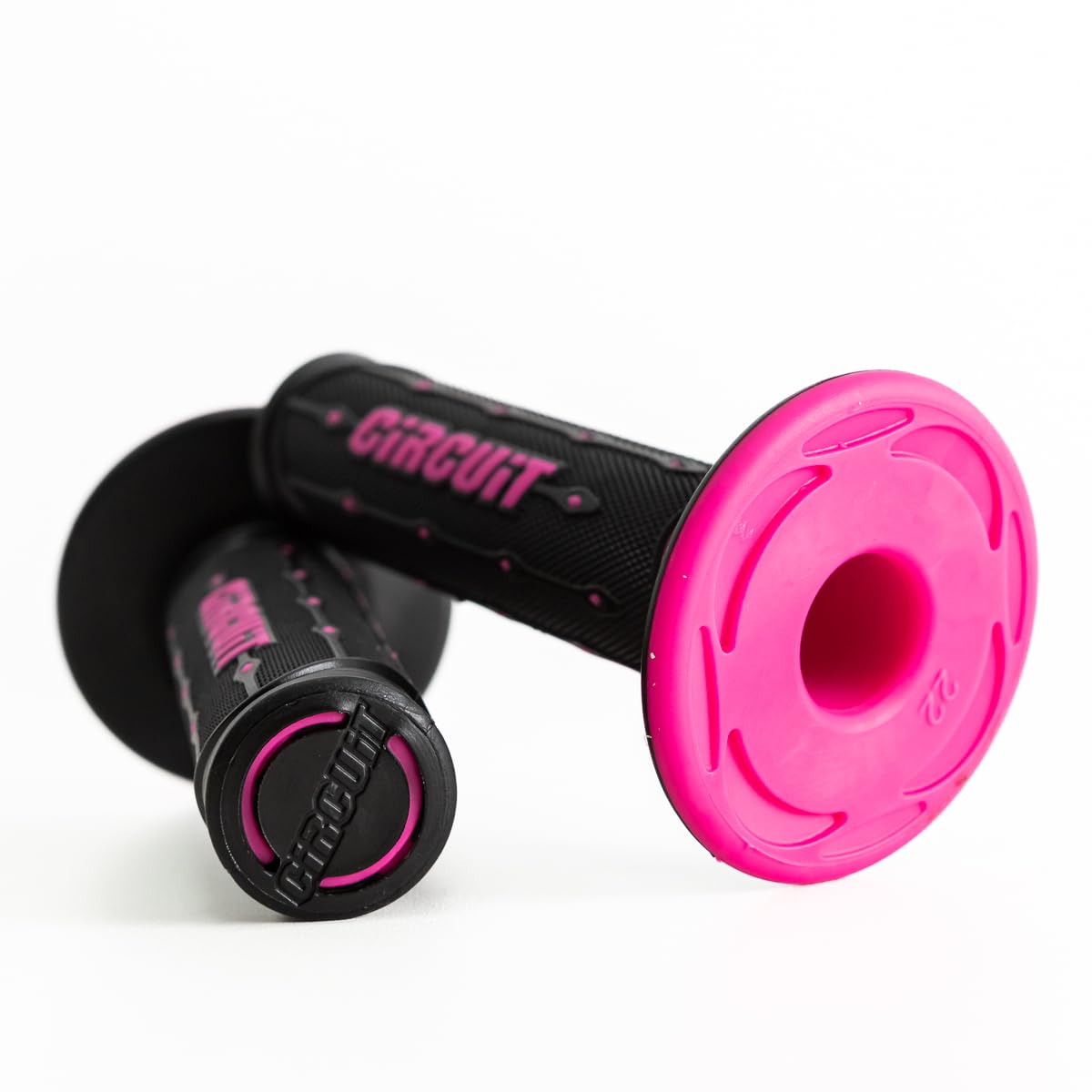 Circuit Equipment MA042-21Y Poignée Jupiter Racing Noire/Pink