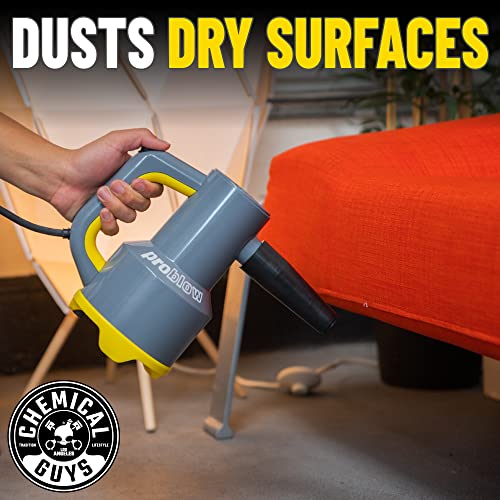 Chemical Guys EQP403 ProBlow High Flow Professional Hand Held Dryer & Blower (Car Wash Dryer) for Cars, Trucks, SUVs, RVs, Yard, Garage, Home, Work and More