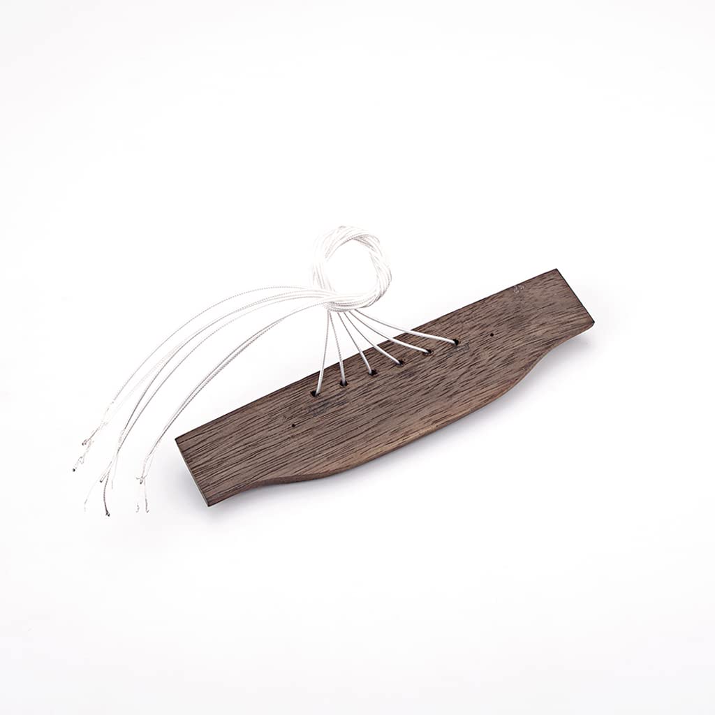 Mostek gitarowy Alnicov Rosewood z wkładką Piezo Bridge Pickup do gitary akustycznej Części zamienne