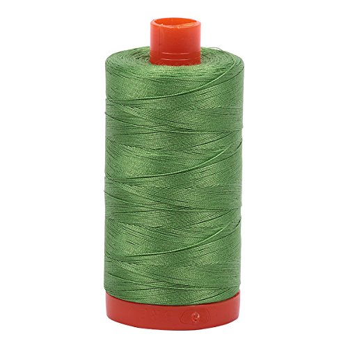 Aurifil Hilo de Algodón Mako 50wt 1422 yd Verde miniatura 1