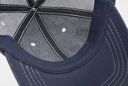Image of The Vintage Year Distressed Cotton Unstructured Soft Mesh Breathable Adjustable Dirty Wash Dad Hat Trucker Baseball Cap