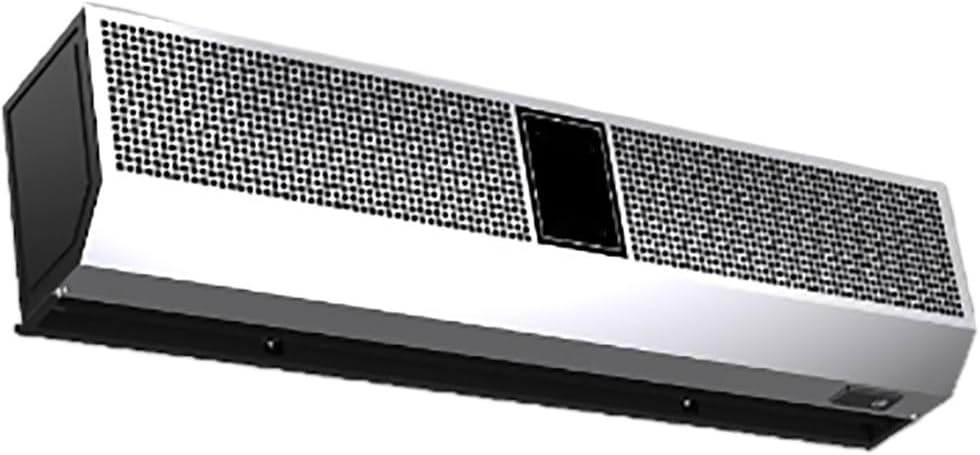 Air Curtain Machine - Stainless Steel Wall-Mounted Indoor Unit with Remote Control for Commercial Use, Efficient Temperature Control and Air Barrier Solution