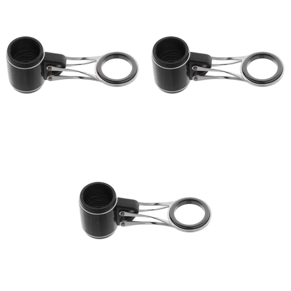 3pcs Folding Stainless Steel Fishing Rod Guides Rod Repair Kit DIY| Fishing Accessories | Fishing Gear Set-image-37