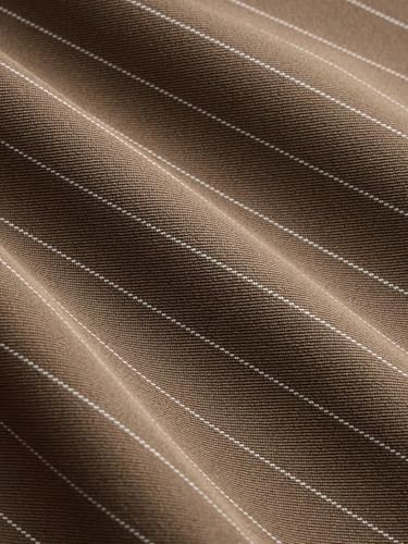 TOOSIS Womens Dress Pants Casual High Waist Wide Leg Striped Trousers Work Pants4