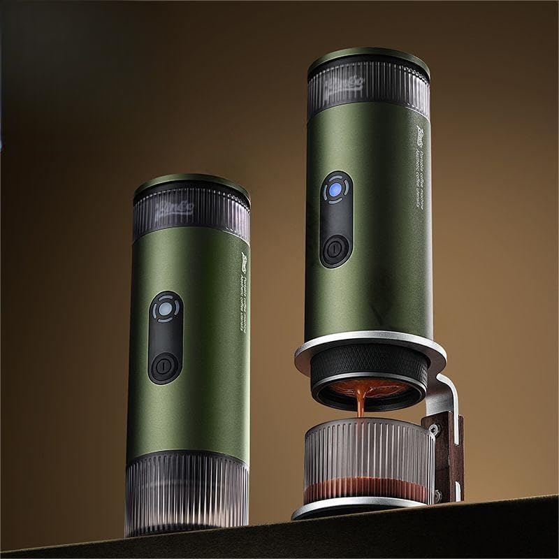 Portable Espresso Coffee Maker, Wireless Heating Handheld Coffee Extractor for Outdoor Travel
