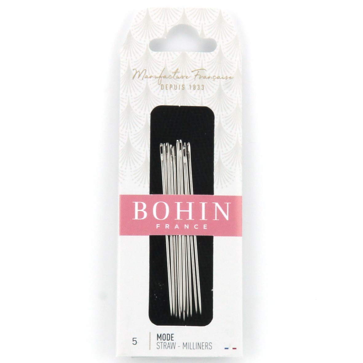 Bohin Staw Needles N°5 - Sewing Supplies -3 Bohin Staw Needles N°5 - Sewing Supplies -3