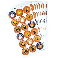 Storm&Lighthouse Halloween Stickers for Children 180 Trick or Treat Party Bag Fillers Reward Stickers Arts and Crafts for Kids Loot Bag Lucky Dip Favours Halloween Party Bag Fillers