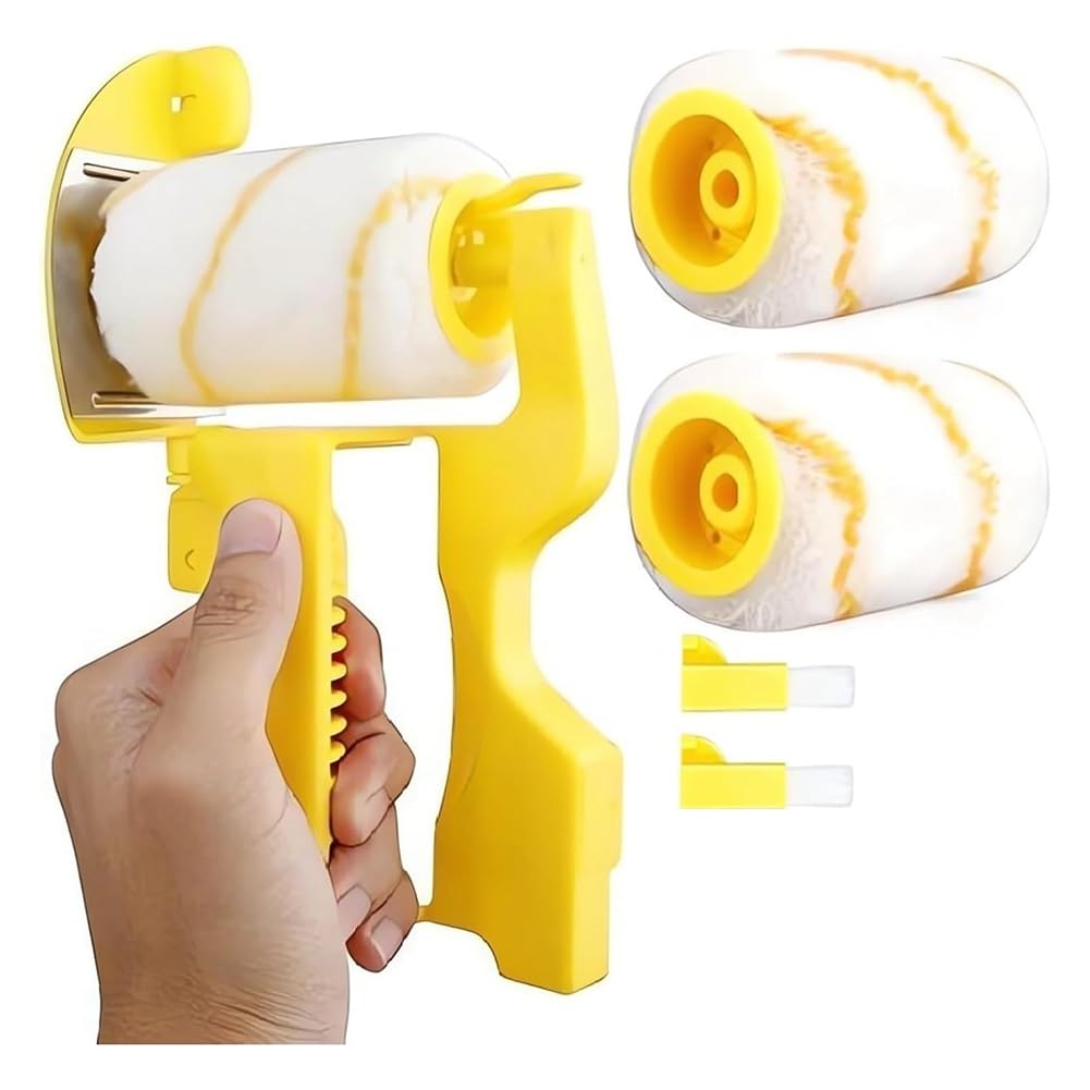 ximie Painting Trimmer Edger Tools for High Ceilings with Edger Paint Brush Kit, for Trim Corner Painting Cut in Tool Style 2