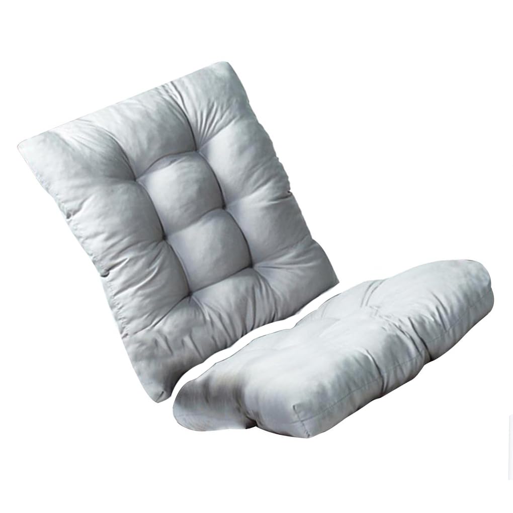 Canapé Coussin Siège Remplacement Extérieur | Ensemble 2 Pièces pour Chaise à Bascule