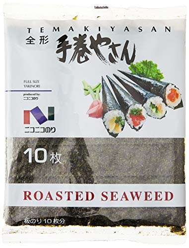 Nico Nico Foods Temakiyasan Full Size Dried Seaweed (Nori) 27g