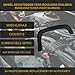Dasbecan Front Right Fender Trim Compatible With 2015-2022 Jeep Renegade Fender Flares Wheel Arch Moulding Passenger Side Replaces# 5XB64LXHAA CH1291113