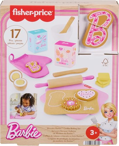 Fisher-Price Wood Barbie Cookie Baking Set - image 6