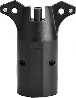 Gorgeri 12V 7 to 4 Pin US Standard Trailer Light Plug Truck Cable Connector Adapter Plug Converter Connector Flat Adapterfor Trailer Caravan