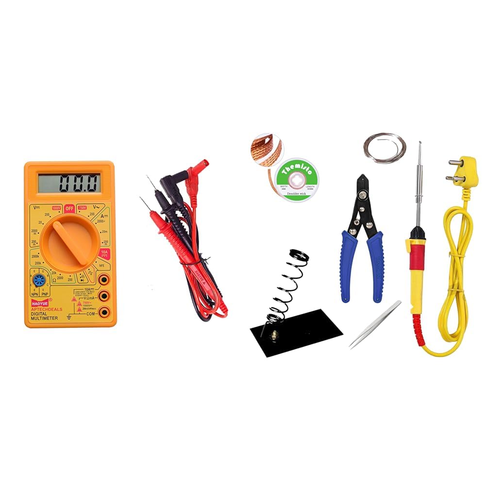 APTECH DEALS.COM - deals for you... Digital Multimeter LCD AC DC Measuring Voltage Current (B09SQFL66C) Amazon Price History, Amazon Price Tracker