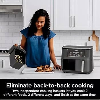 Amazon.com: Ninja Foodi - AD150, 8 Quart, 6 in 1 DualZone Air Amazon.com: Ninja Foodi - AD150, 8 Quart, 6 in 1 DualZone Air