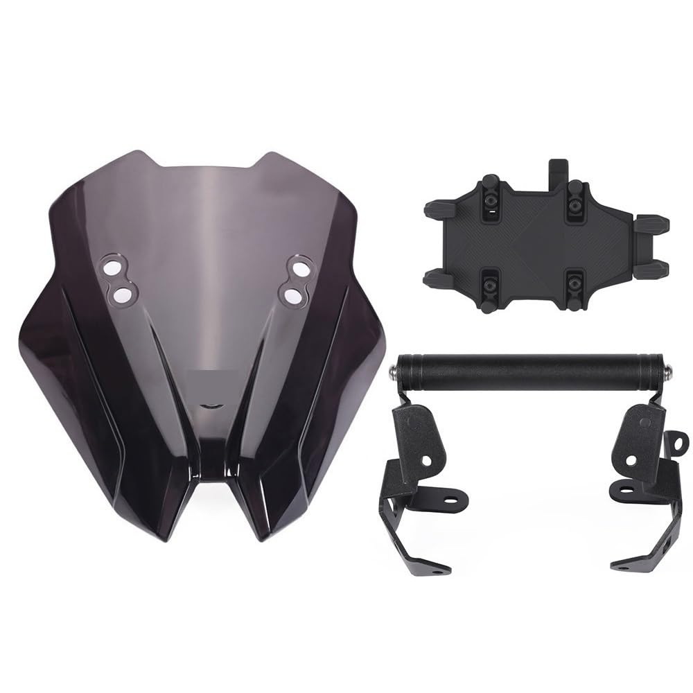 Support de barre d'extension GPS moto pour éliminer les reflets et turbulences - 7