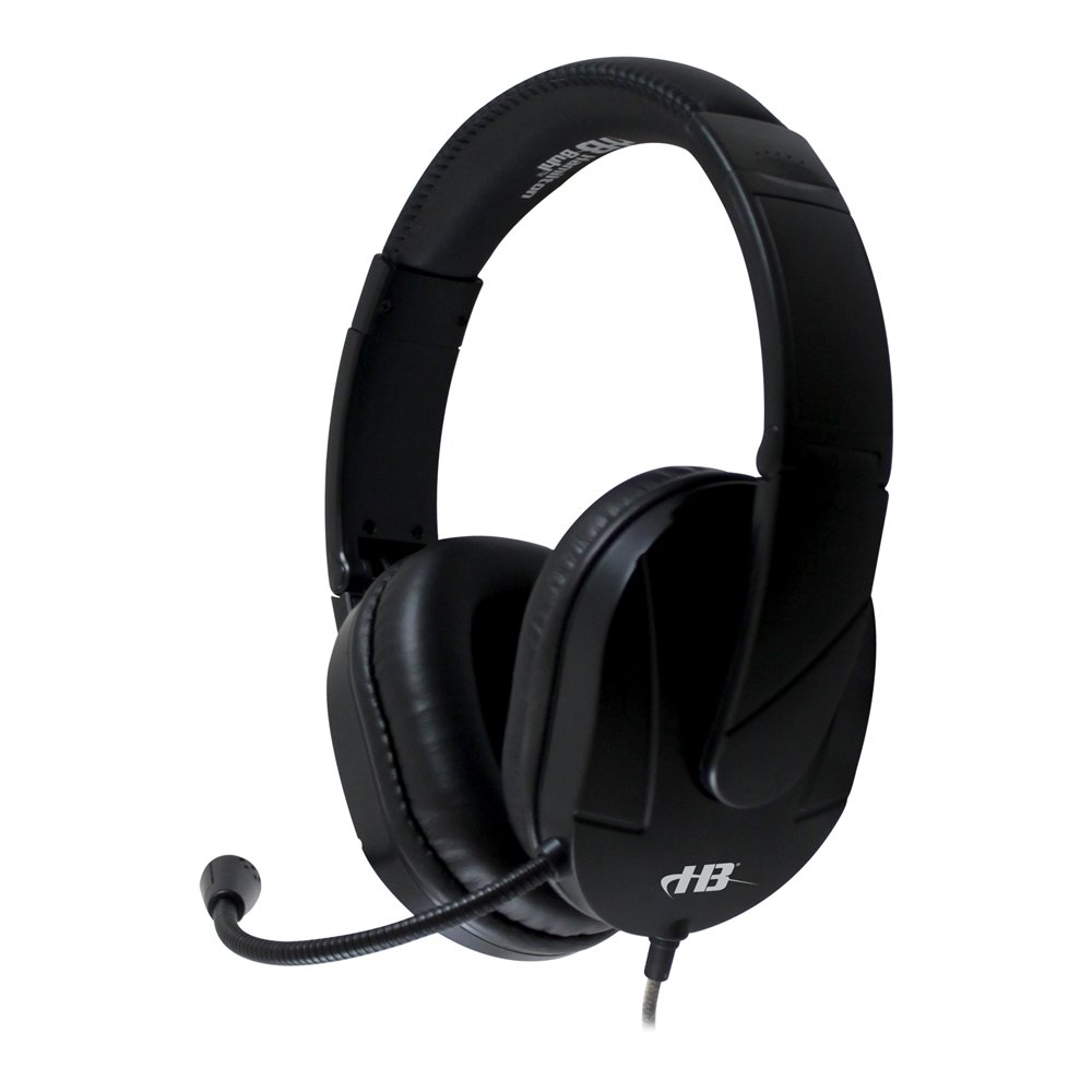 HamiltonBuhl MACH-2 Multimedia Stereo Headset - Over-Ear with Steel Reinforced Gooseneck Mic