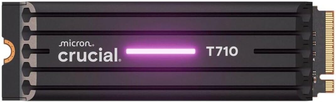 Crucial Micron Technology - CT2000T710SSD5 2tb T710 Ssd with Heatsink