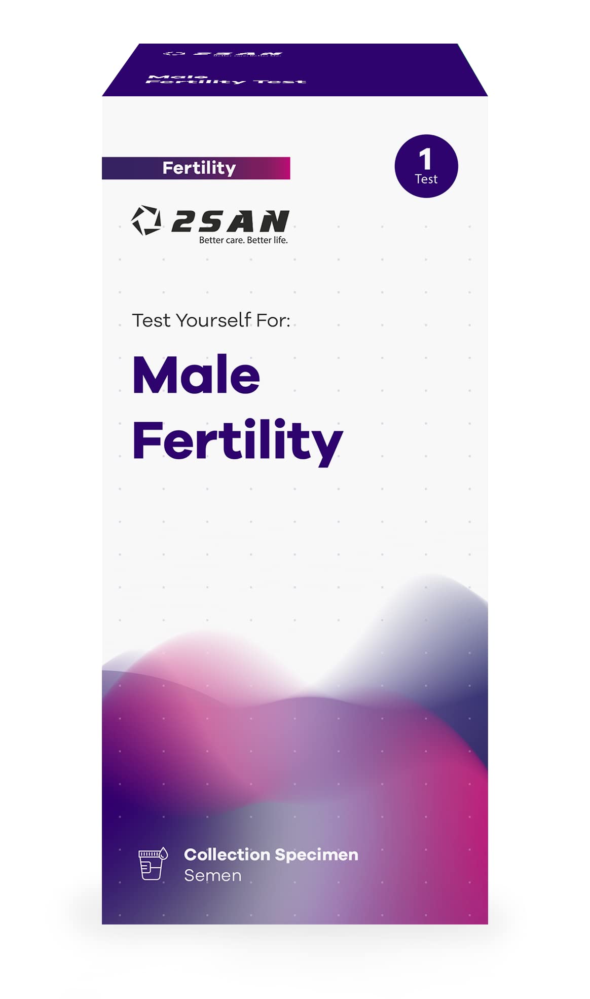 Buy 2San Sperm Concentration Rapid Test Kit Easy and Private Male