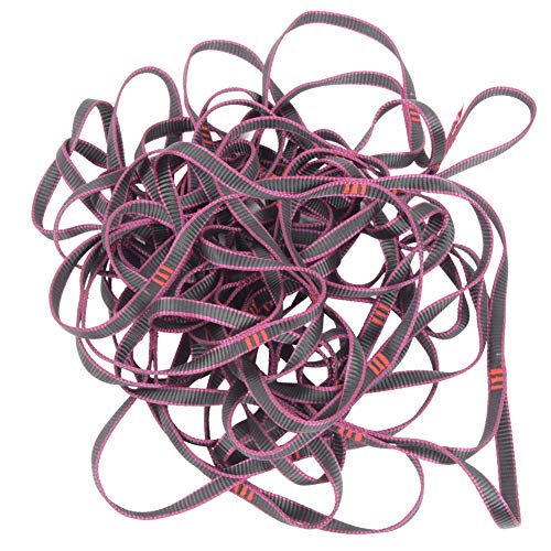 10M Nylon Purple Outdoor Mountain Deck Ladder Rope Step Sling A Protective Belt for Hiking and Sports Tools, Ideal for Mountain Climbing and Outdoor Activities