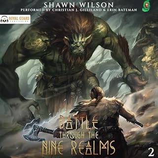 Battle Through the Nine Realms 2 Audiolibro Por Shawn Wilson arte de portada