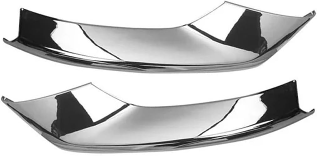 Compatible For Mazda 3 BP 2019-2022 2023 2024 2025 Car Front/Rear Fog Light Cover Trims Back Tail Bumper FogLight Lamp Molding Garnish(Rear Silver)