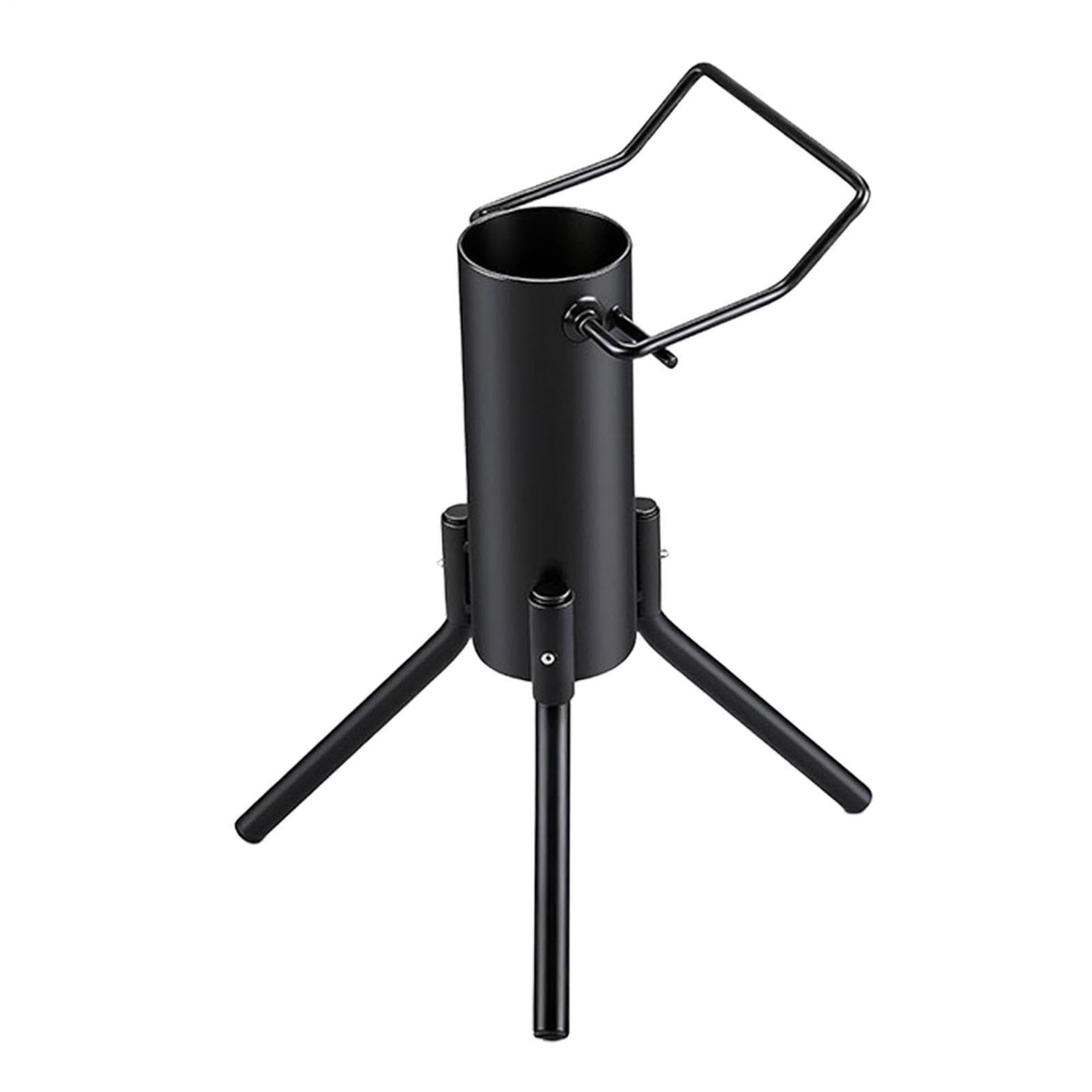 Soporte de de Pie con Carcaj Sostenedor Plegable de Metal para Largo con