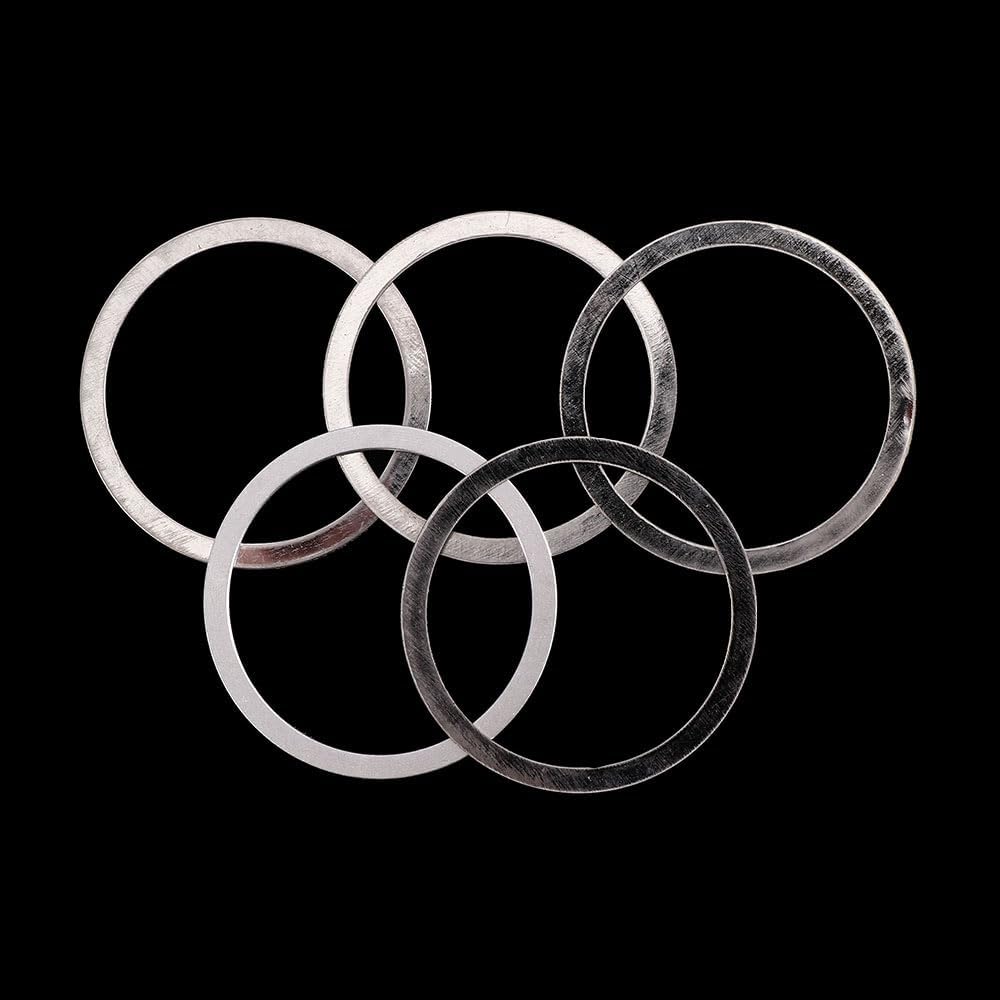 Bicycle Headset Fine Adjustment Gasket Bike Fork Adjusting Washer Cover 0.3/1/2/3 Mm Spacer for Bikes(1mm)