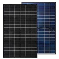 2x 450W Bifaziales Solarmodul, N-Typ Monokristallin 16BB Halbzellen-Modul, Ganz Schwarz Doppelglas, 1500V DC Systemspannung, 30 Jahre Garantie für netzgekoppelte & Insel-Systeme
