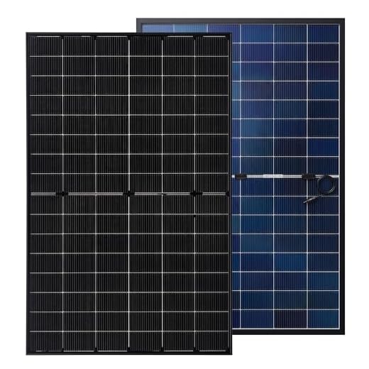 2x 450W Bifaziales Solarmodul, N-Typ Monokristallin 16BB Halbzellen-Modul, Ganz Schwarz Doppelglas, 1500V DC Systemspannung, 30 Jahre Garantie für netzgekoppelte & Insel-Systeme