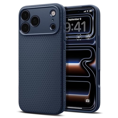 Spigen yn18N̋Zṕz iPhone 17 Pro P[X ČRMILKi Xgbvz[ }bg TPU ϏՌ LbhEGA (lCr[Eu[) ACS09943