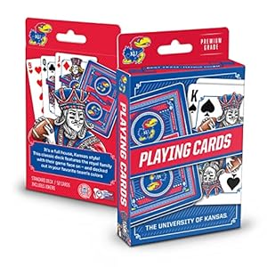 YouTheFan NCAA Kansas Jayhawks Classic Series Playing Cards