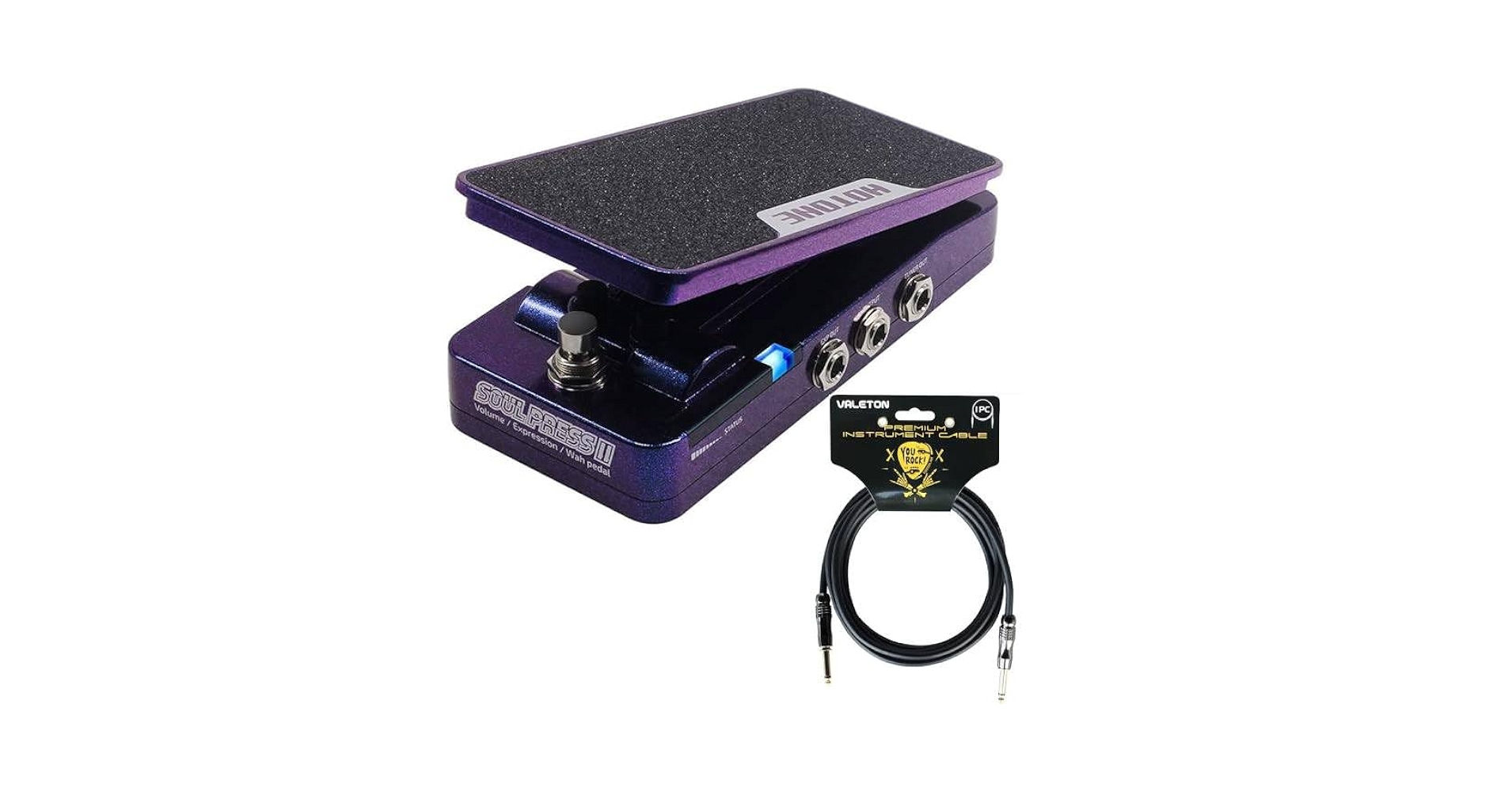 Amazon.com: Hotone Soul Press II Wah Active Volume Passive