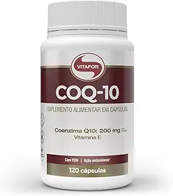 Coenzima Q10-120 Cápsulas, Vitafor, Branco