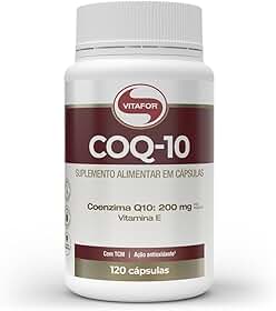 Coenzima Q10-120 Cápsulas, Vitafor, Branco