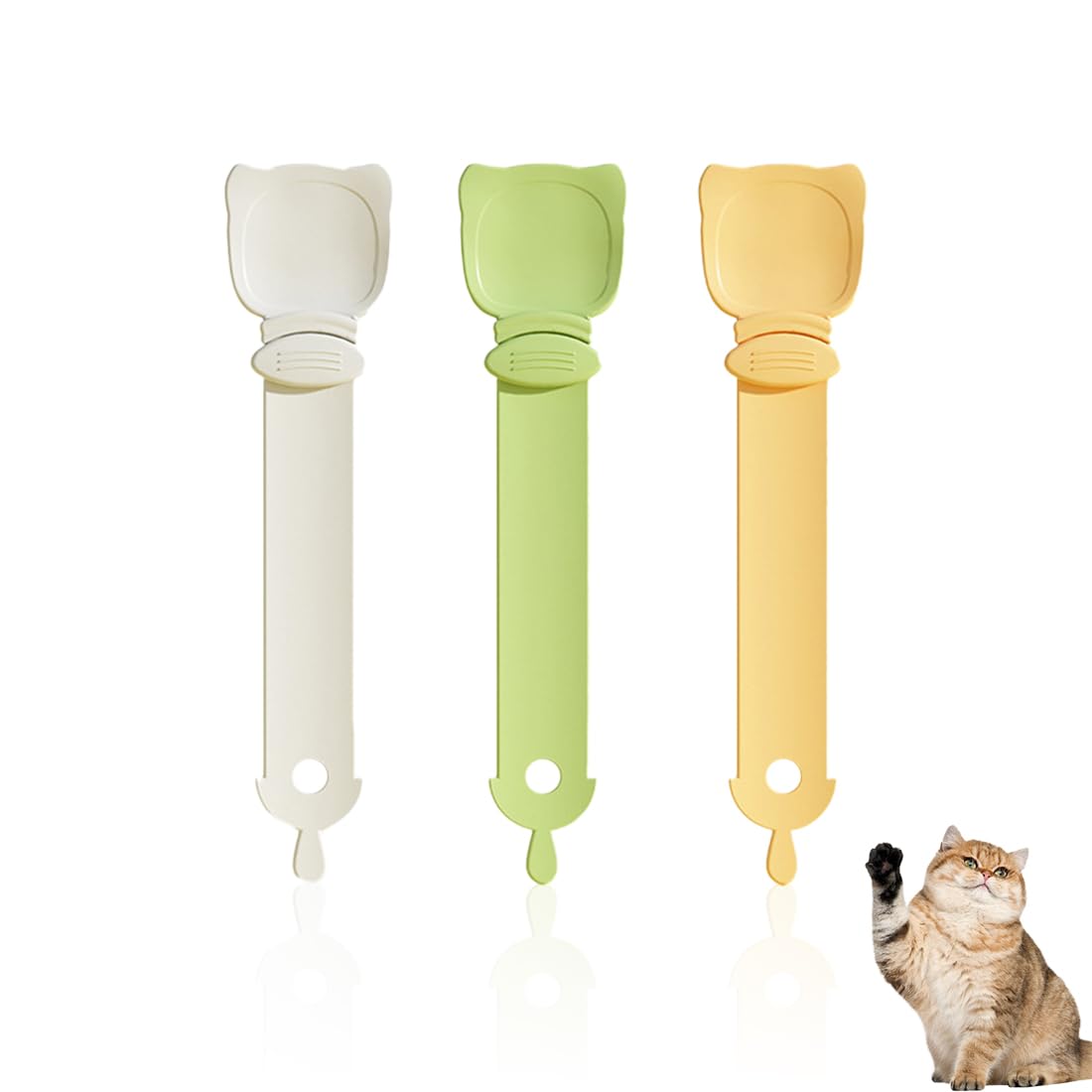 Cucchiai Per Snack Per Gatti - Confezione Da 3, Morbidi E Spremibili, Per Pollo, Agnello, Salmone E Gamberi - Foto 3