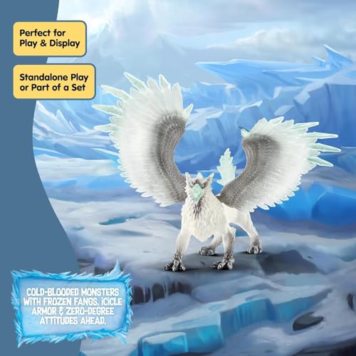 Schleich Eldrador - Ice Griffin Toy Figurine - Kids Ages 7+ | 70143 - image 8
