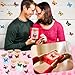 Zonon 36 Pieces Valentines Day Cards Jars Valentines Exchange Cards Funny Greeting Gift with Insect Bugs Figures for Party Supplies(Butterfly)
