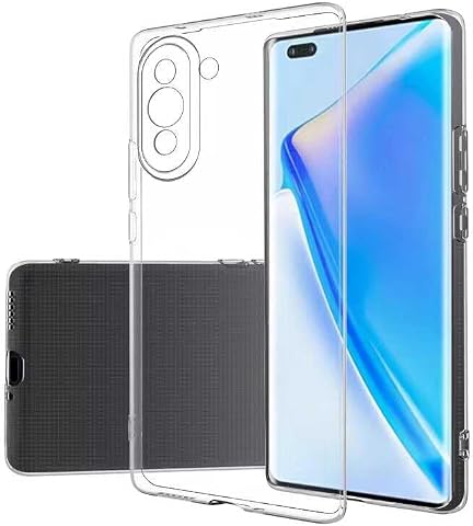 Zore Huawei ile uyumlu Nova 10 Pro Kılıf Süper Silikon Kapak Renksiz