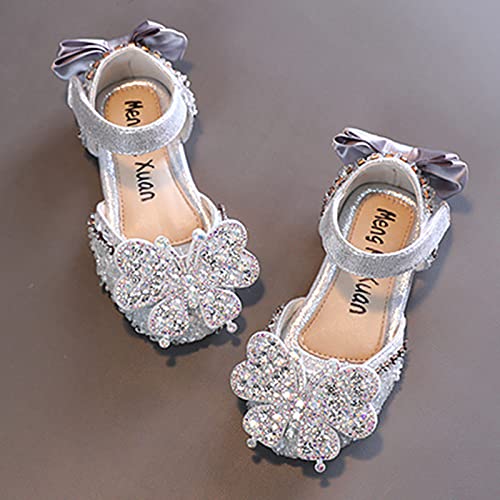 Rubber Boots Kids Girls Girls Shoes Dress Performance Dance Shoes Sequins Butterfly Light and Comfortable4